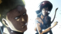 Reiner gets slapped by Sasha