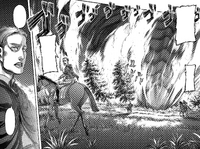 Erwin sees the oncoming destruction caused by Rod Reiss' Titan form