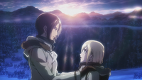 Making a promise with Ymir