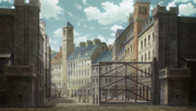 The internment zone main gate