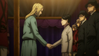 Kiyomi encoreage willy pour son discours