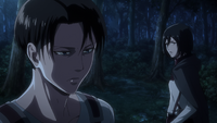 Levi and Mikasa learn of Kenny's last name