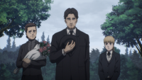 The Braus family comes to Sasha's grave