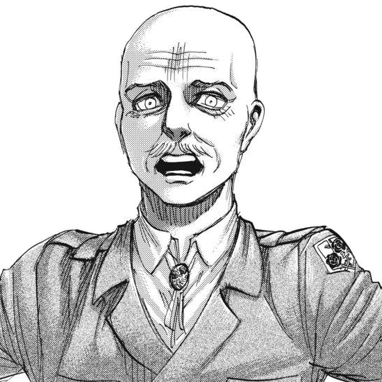 Featured image of post Attack On Titan Bald Guy Name He had a label on him that had his name on it