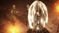 Armin is caught talking to Annie