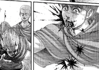 Armin is shot thrice by Samuel