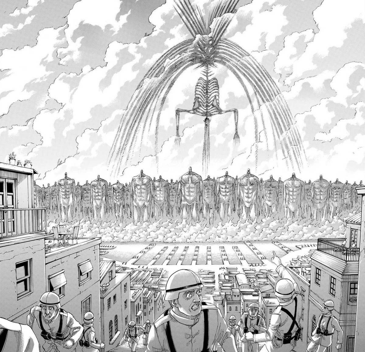 Shingeki no Kyojin—Manga Panels