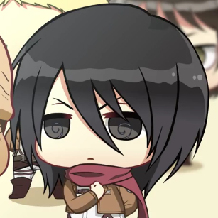 shingeki no kyojin mikasa chibi