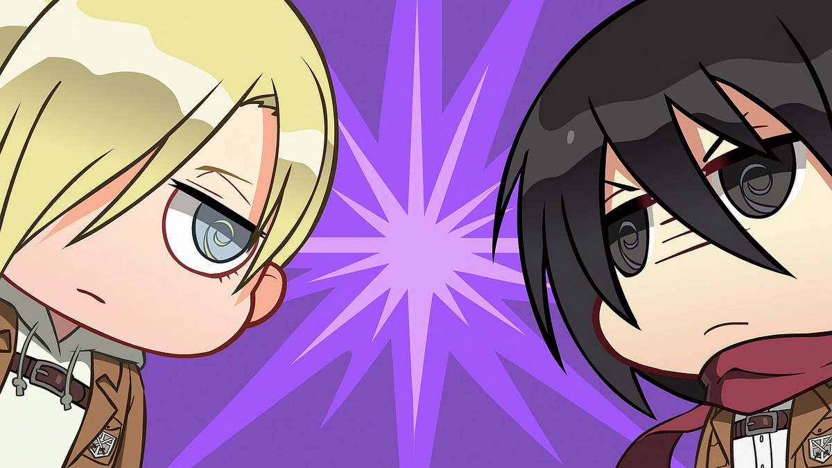 Watch attack on titan chibi theater shop