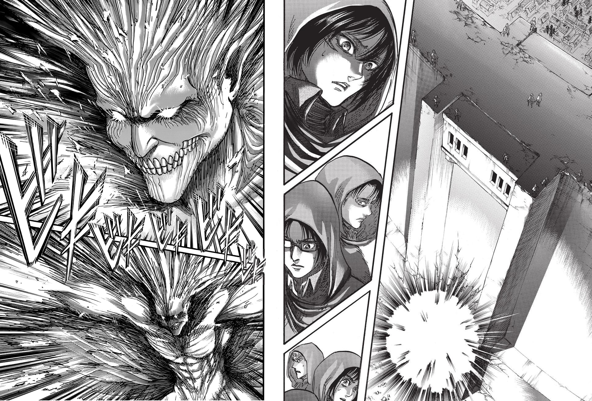 A Hole In The Wall Manga Shiganshina District | Attack on Titan Wiki | Fandom