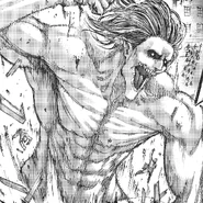 Eren als Attackierender Titan im Manga