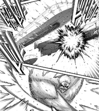 The Beast Titan wipes out the airship squadron