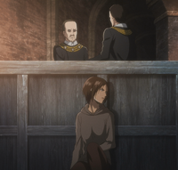 Ymir overhear Christa's case