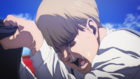 Armin is horrified of the future Eren saw