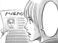 Levi's face in the local newspaper (volume version)
