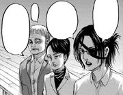 Hange rozmawia z Kiyomi o przygotowaniach do operacji