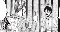 Erwin shows Eren his key