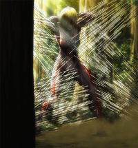 A trapped Female Titan