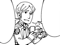 Moblit brings Hange and Armin lunch