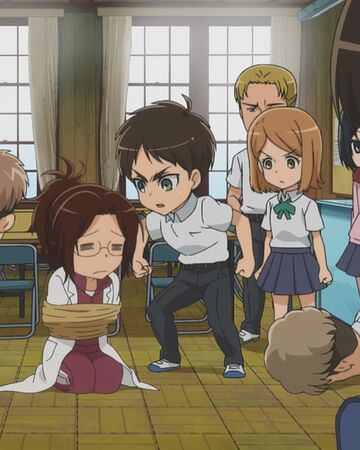 Attack Junior High Scout Regiment Attack On Titan Wiki Fandom The female titan (女型の巨人 megata no kyojin?) is one of the nine titans and possesses the ability to easily mimic the attributes of the other titans. attack junior high scout regiment