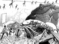 Reiner loses to the Beast Titan