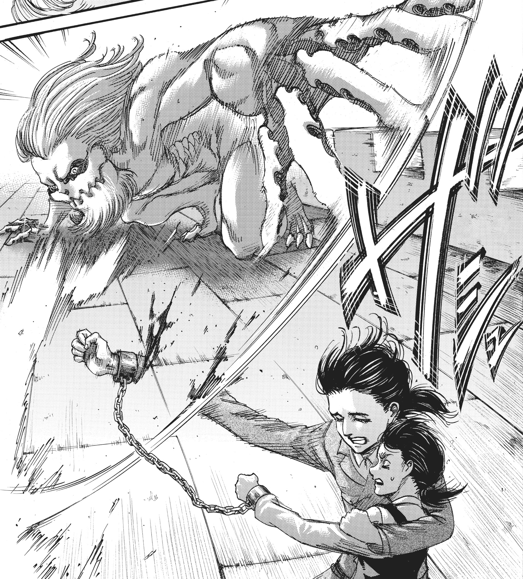 EREN VS GALLIARD - PIECK PERDE A MÃO - shingeki no kyojin (DUBLADO) 