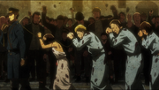 Eldian cultists lynched by Marleyans