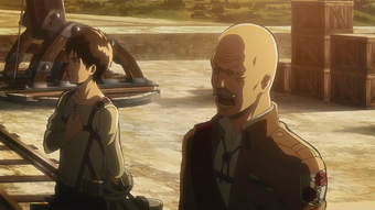 Dot Pyxis Anime Attack On Titan Wiki Fandom It is set in a world where humanity lives inside cities surrounded by three enormous walls that protect them from. dot pyxis anime attack on titan wiki fandom