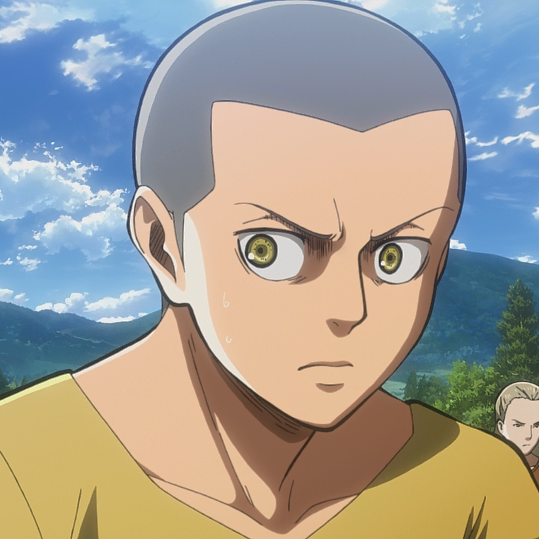 Featured image of post Connie Springer Attack On Titan Bald Guy 500 x 269 animatedgif 293