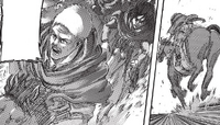 Hannes chases after Eren