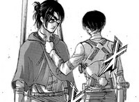 Levi bids farewell to Hange