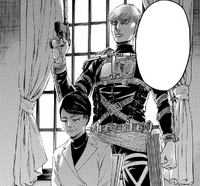 Floch holds Kiyomi hostage