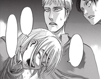 Jean watches Historia laugh over Krista