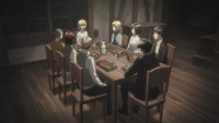 Squad Levi learns of Historia's story