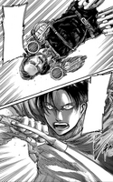 Kenny and Levi about to fight