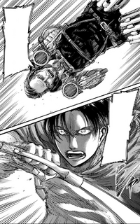 Levi about to fight Kenny