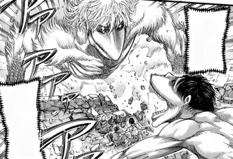 Cart Titan Attack On Titan Wiki Fandom I do not own any of the content shown, i uploaded this just so other people can easily rewatch this scene.this was recorded manually by myself from the. cart titan attack on titan wiki fandom