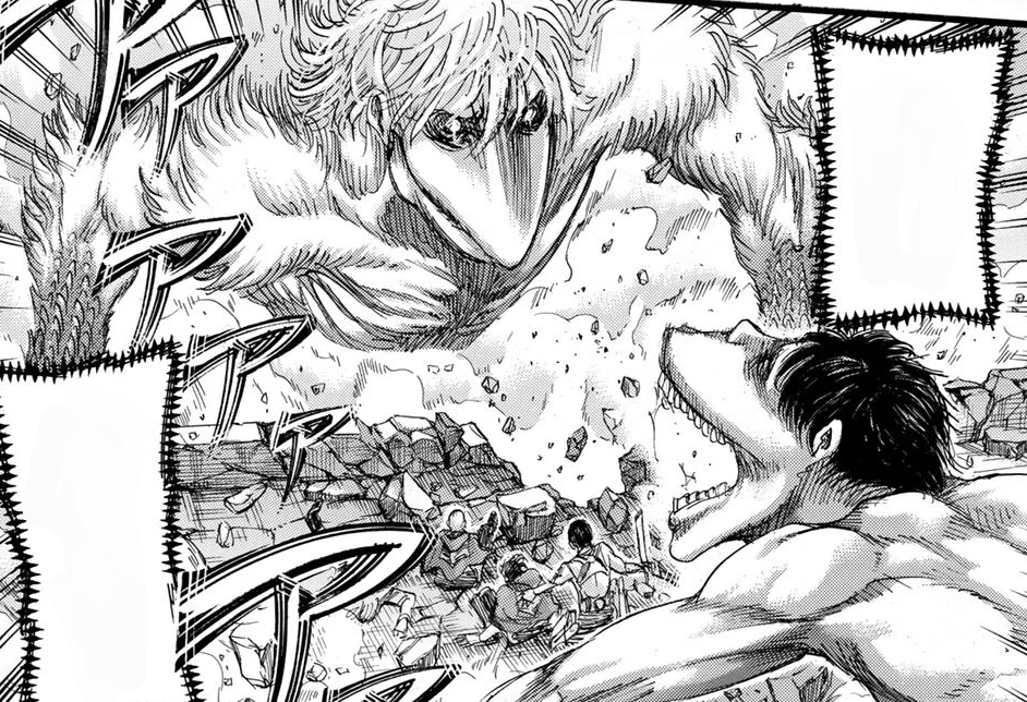 Featured image of post Jaw Titan Vs Beast Titan : Attack on titan season 3 saw an epic clash between the armored titan and the beast titan, but which giant won this in addition to the aforementioned colossal titan, there&#039;s also the female titan, jaw titan and war hammer titan.