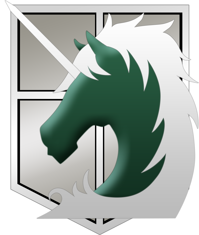 attack on titan military police logo