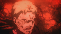 Reiner impales Eren noting he has lost