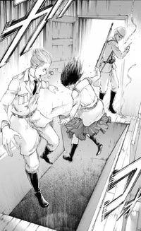 Pieck und Porco stürzen in die Falle