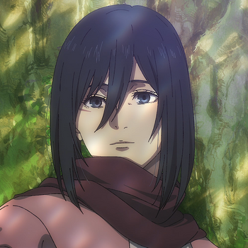 The EM argument killer. Grisha tells Mikasa is his daughter and