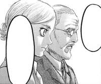 Historia and Zackly listen to Eren's theory