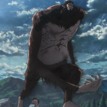 Beast Titan Anime Image Gallery Attack On Titan Wiki Fandom Beast titan appears in 18 issues. beast titan anime image gallery