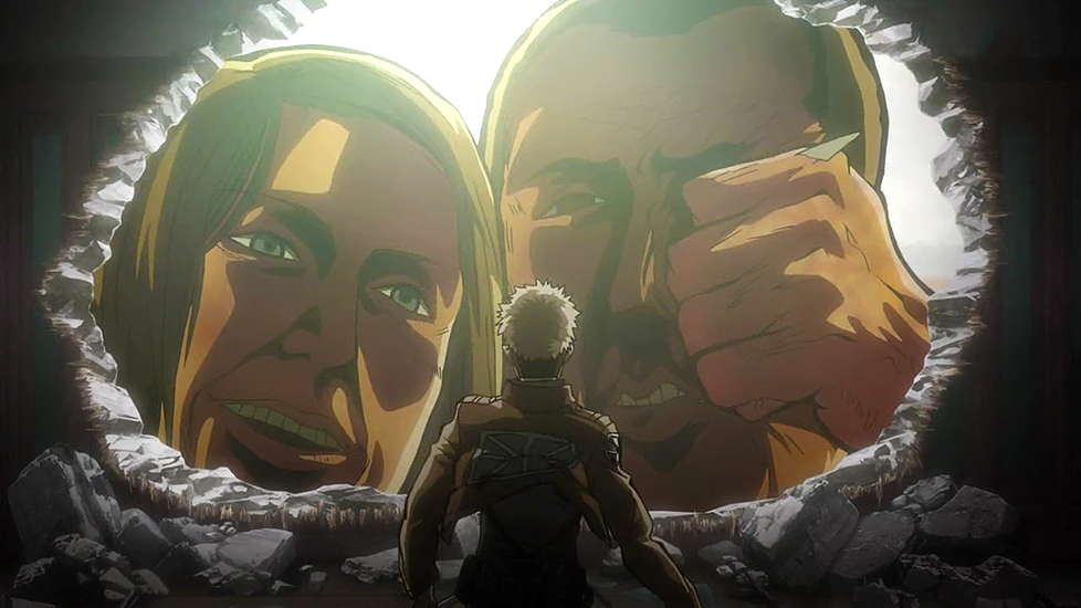 attack on titan - Who is this ghost from episode 8 of Shingeki