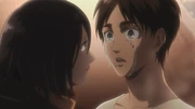 Mikasa remercie Eren pour tout