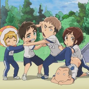 Sasha Braus Junior High Anime Image Gallery Attack On Titan Wiki Fandom Pixiv is a social media platform where users can upload their works (illustrations, manga and novels) and receive much. sasha braus junior high anime image