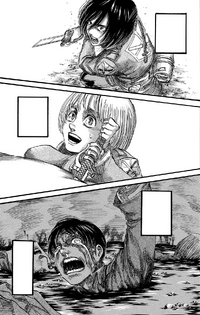 The narrator speaks of humanity's screams