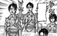 Eren lashes out during the meeting