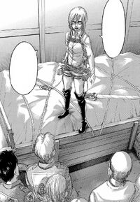 Historia declares herself as the true ruler of the Walls